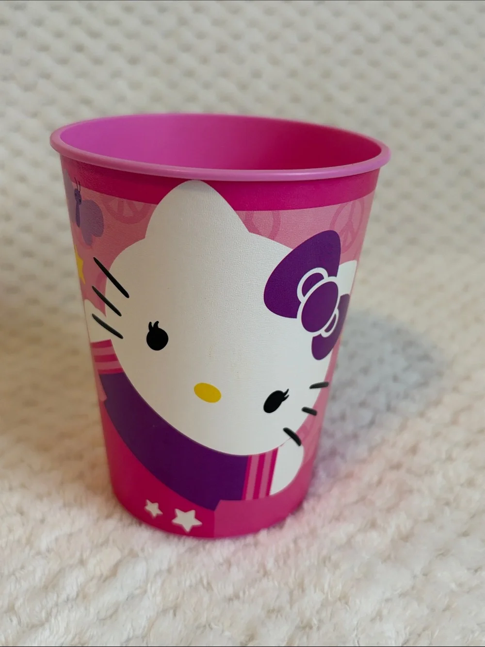 Hello Kitty Pink and Purple Party Cup 16 Oz - Kids Tableware